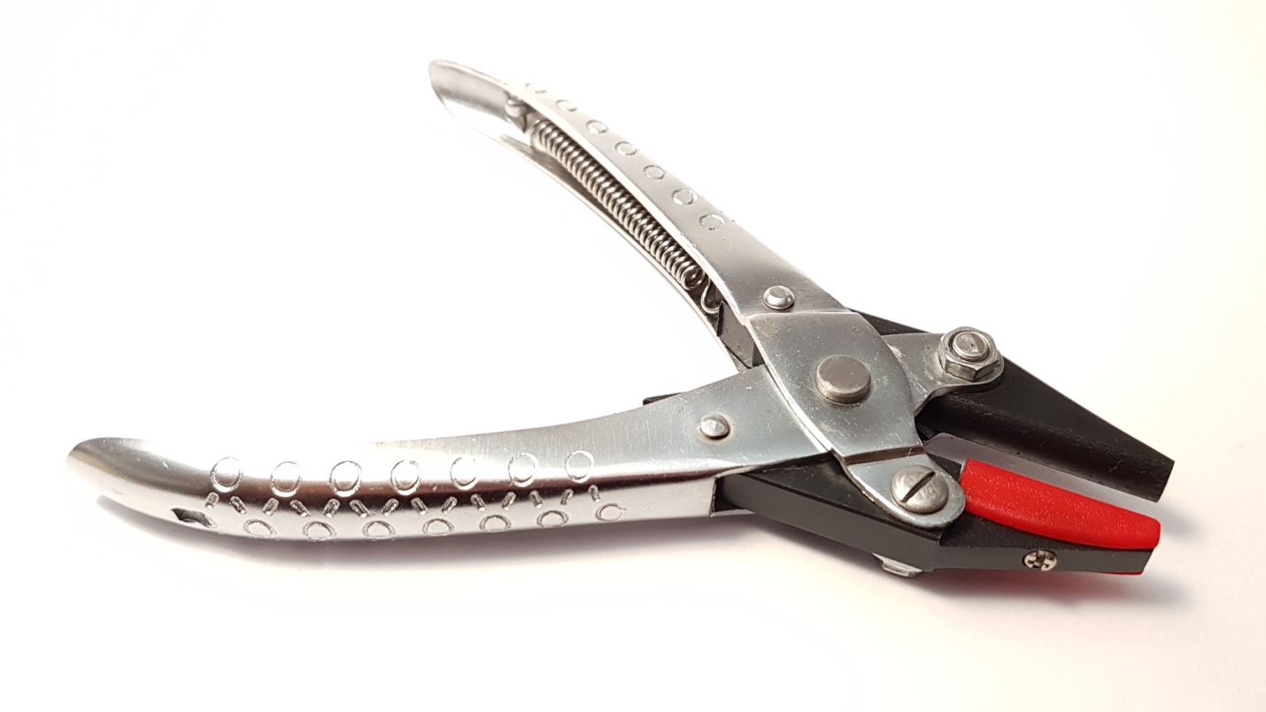 Parallel half round pliers